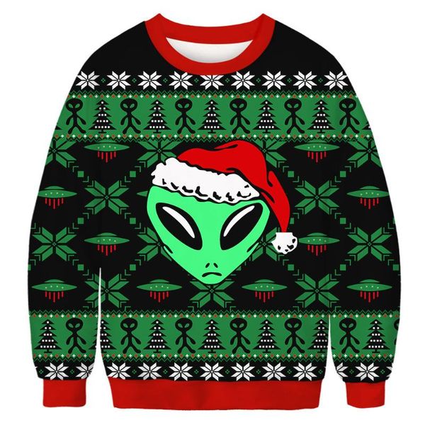 men's hoodies & sweatshirts christmas o-neck alien printing oversize sport pullover autumn winter swert shirt clothing fashion b, Black
men's hoodies & sweatshirts christmas o-neck alien printing oversize sport pullover autumn winter swert shirt clothing fashion b, Black
