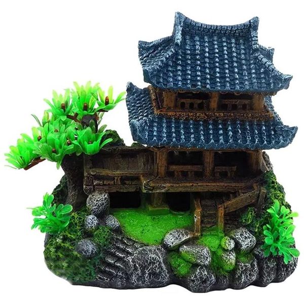 artificial fish tank ancient decoration aquarium landscape vintage house chinese style hut building decorations
artificial fish tank ancient decoration aquarium landscape vintage house chinese style hut building decorations