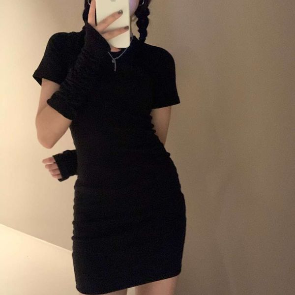 party dresses black dress women's 2021 sweet cool style two wear slim skirt summer temperament girl fashion 939t, White;black
party dresses black dress women's 2021 sweet cool style two wear slim skirt summer temperament girl fashion 939t, White;black