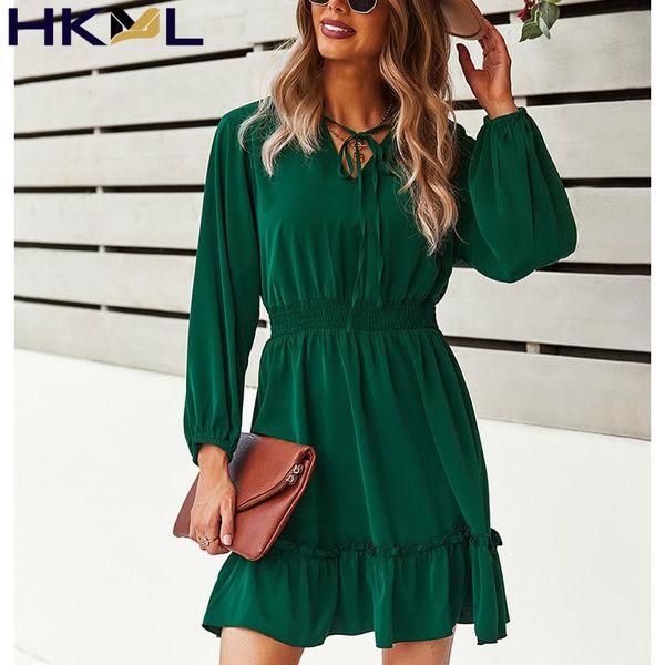 casual dresses autumn ruffles v-neck dress long sleeve women solid color a-line mini sundress female holiday party vestidos 2021, Black;gray
casual dresses autumn ruffles v-neck dress long sleeve women solid color a-line mini sundress female holiday party vestidos 2021, Black;gray