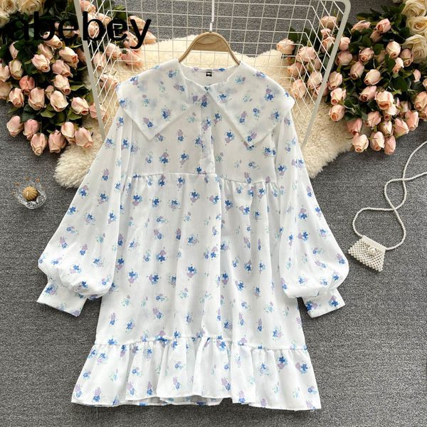 design print dress women elegant sweet puff sleeve o neck a-line spring bohemian vacation split midi 210512, Black;gray
design print dress women elegant sweet puff sleeve o neck a-line spring bohemian vacation split midi 210512, Black;gray