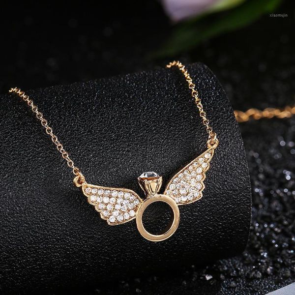 earrings & necklace ty393 sweet angel zircon crystal pendant clavicle chain ladies simple short alloy, Silver
earrings & necklace ty393 sweet angel zircon crystal pendant clavicle chain ladies simple short alloy, Silver