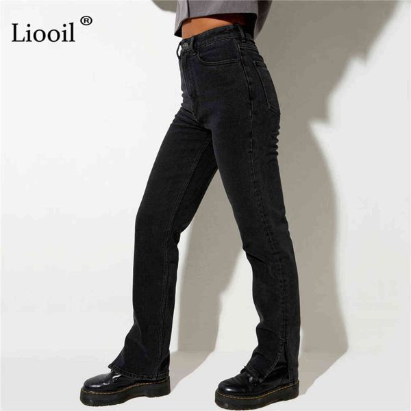 liooil boyfriend slit high waisted jeans women streetwear straight leg black skinny pants fall casual denim trousers 211129, Blue
liooil boyfriend slit high waisted jeans women streetwear straight leg black skinny pants fall casual denim trousers 211129, Blue