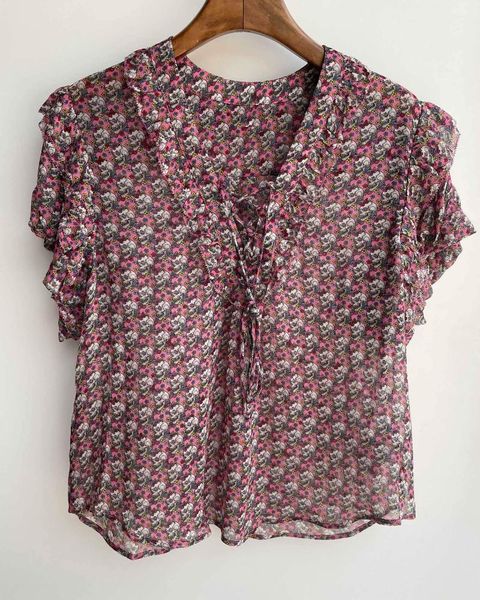 women's blouses & shirts short sleeve blouse floral printed v-neck 100% viscose 2021 summer ladies, White
women's blouses & shirts short sleeve blouse floral printed v-neck 100% viscose 2021 summer ladies, White