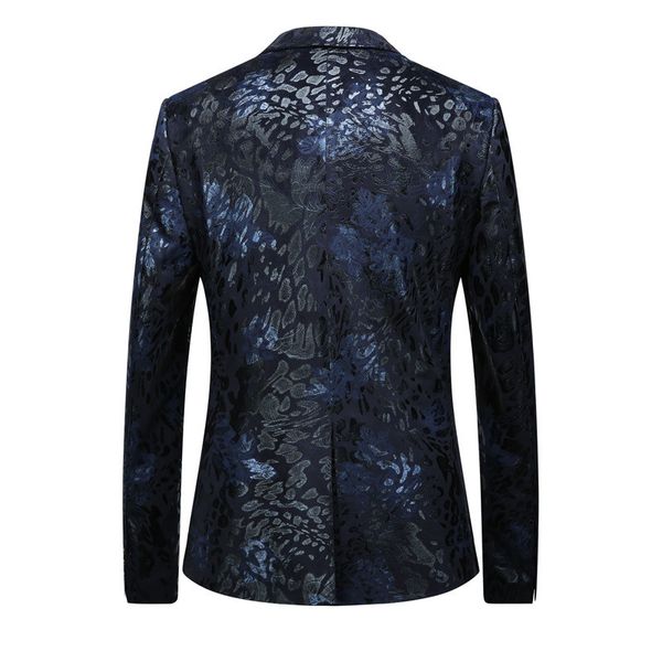men's suits & blazers pijtrl quality men's jacket of navy blue velvet floral pattern casual just singers'coat jkgr, White;black
men's suits & blazers pijtrl quality men's jacket of navy blue velvet floral pattern casual just singers'coat jkgr, White;black