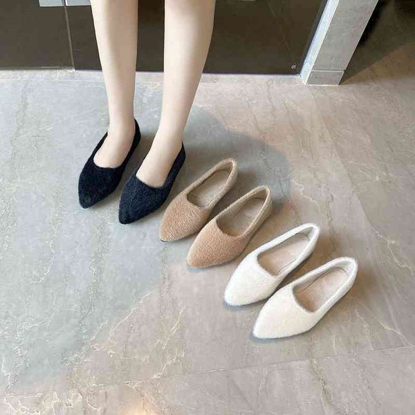 dress shoes woman comfortable and elegant shallow mouth pointed toe modis loafers fur casual female sneakers flats autumn new dre, Black
dress shoes woman comfortable and elegant shallow mouth pointed toe modis loafers fur casual female sneakers flats autumn new dre, Black