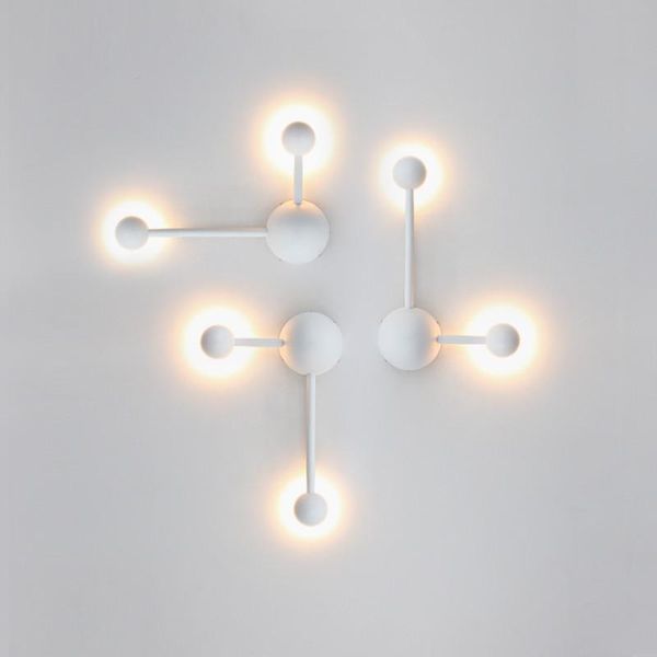 modern molecular white acrylic wall lamp led aluminum 1/2 heads sconce lighting fixture suspension lamps wa081
modern molecular white acrylic wall lamp led aluminum 1/2 heads sconce lighting fixture suspension lamps wa081