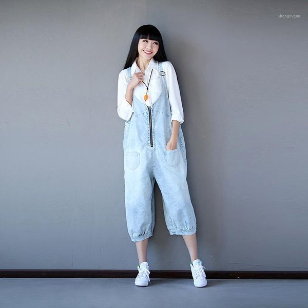 women's jeans women 2021 zipper denim overalls ladies bleached loose strap pants female vintage jumpsuits pockets, Blue
women's jeans women 2021 zipper denim overalls ladies bleached loose strap pants female vintage jumpsuits pockets, Blue