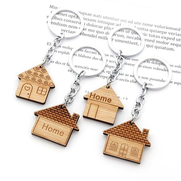 fashion house key chain wood keychain housewarming gift new home key ring decoration for women girls, Silver
fashion house key chain wood keychain housewarming gift new home key ring decoration for women girls, Silver