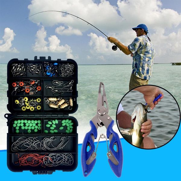 easy to carry 172pcs fish tackle box fishing accessories case hook bait parts kit set convenience accesorios de pesca
easy to carry 172pcs fish tackle box fishing accessories case hook bait parts kit set convenience accesorios de pesca