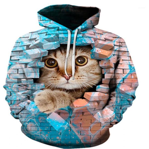 men's hoodies & sweatshirts 2021 hooded casual street sweatshirt 3d printing cute funny animal cat pullover hoodie, Black
men's hoodies & sweatshirts 2021 hooded casual street sweatshirt 3d printing cute funny animal cat pullover hoodie, Black