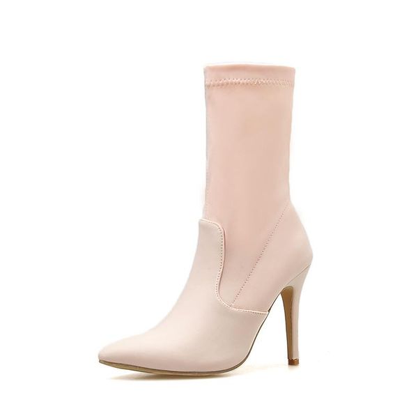 women shoes elastic fabric pointed toe high heels short boot ladies boots stars model, Black
women shoes elastic fabric pointed toe high heels short boot ladies boots stars model, Black