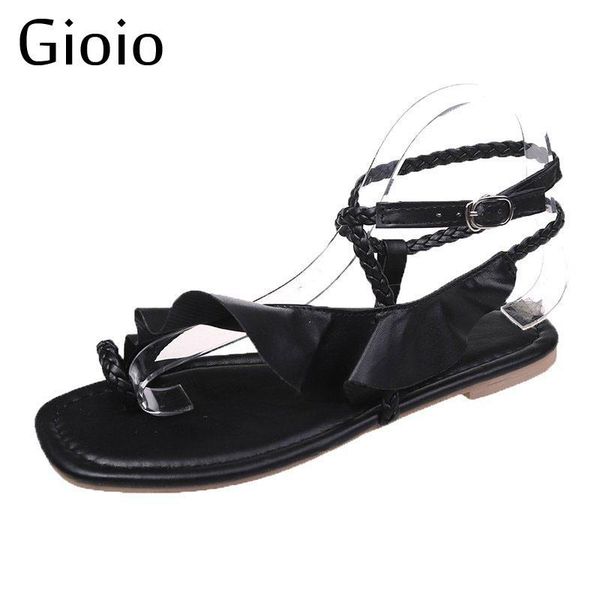 sandals gioio women rome style purple flat keel women's shoes fashion plus size shoe summer beach female sandal, Black
sandals gioio women rome style purple flat keel women's shoes fashion plus size shoe summer beach female sandal, Black