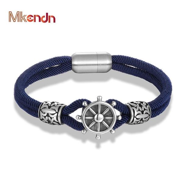 charm bracelets mkendn fashion anchor men women nautical milan rope chain paracord bracelet male wrap metal magnet buckle, Golden;silver
charm bracelets mkendn fashion anchor men women nautical milan rope chain paracord bracelet male wrap metal magnet buckle, Golden;silver