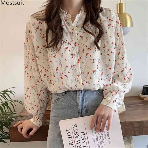 spring autumn casual loose shirts women long sleeve floral button up blouse and shirt korean style 210513, White
spring autumn casual loose shirts women long sleeve floral button up blouse and shirt korean style 210513, White