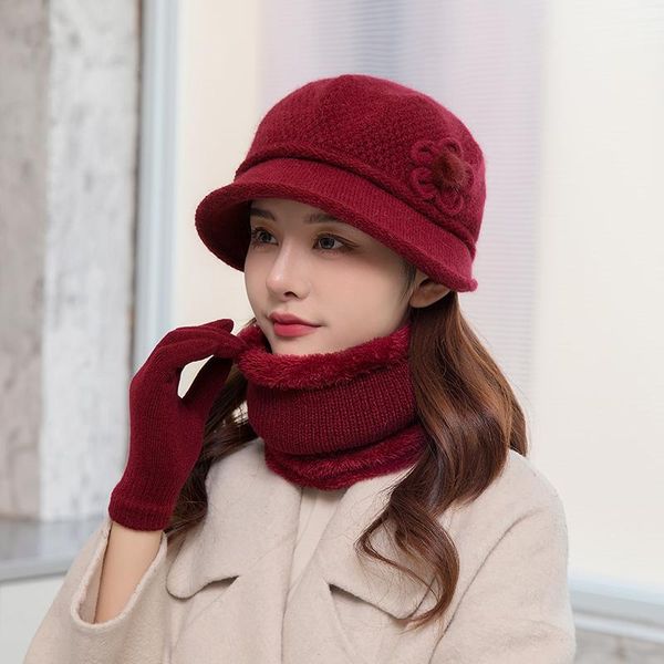beanies fashion women winter hat thick warm cap add fur lined gloves scarf set for female casual knitted bucket
beanies fashion women winter hat thick warm cap add fur lined gloves scarf set for female casual knitted bucket