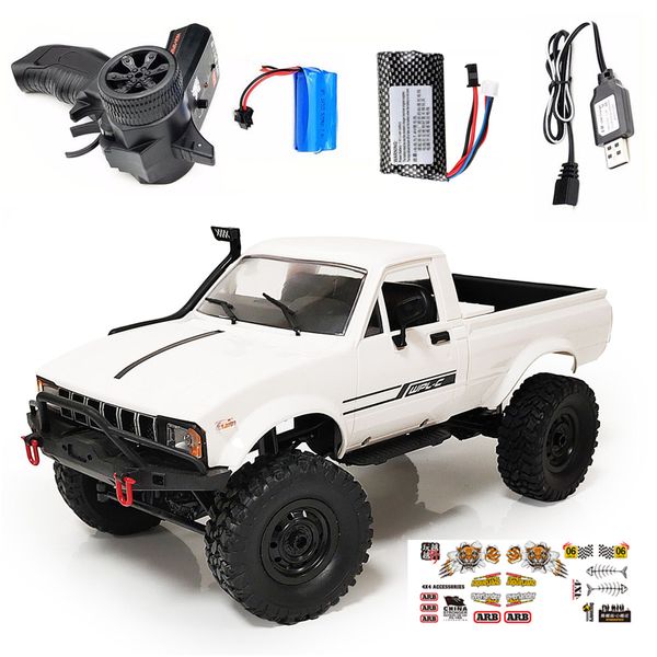 Big size 1/16 2.4G 4WD DIY Crawler Truck RC Car Kit Off-Road Drift Climbing Vehicle Toys Gifts Full Proportional Control RTR car
Big size 1/16 2.4G 4WD DIY Crawler Truck RC Car Kit Off-Road Drift Climbing Vehicle Toys Gifts Full Proportional Control RTR car