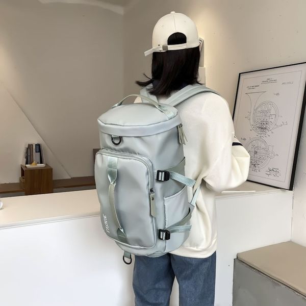 new travel bag large capacity women's double shoulder light leisure men's printed backpack korean luggage fashion
new travel bag large capacity women's double shoulder light leisure men's printed backpack korean luggage fashion