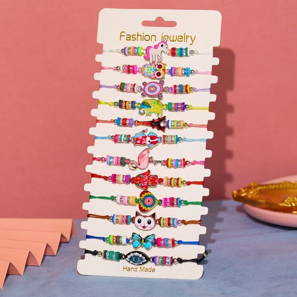 12pcs/card colorful printing mixed animal charm bracelet polymer clay spacer beads jewelry for sale, Golden;silver
12pcs/card colorful printing mixed animal charm bracelet polymer clay spacer beads jewelry for sale, Golden;silver