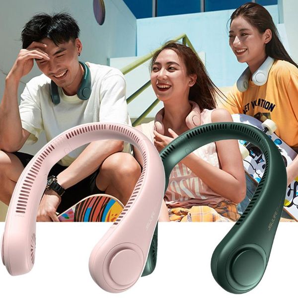 electric fans mini neck fan portable bladeless rechargeable leafless hanging air cooler cooling wearable neckband dropship 2021
electric fans mini neck fan portable bladeless rechargeable leafless hanging air cooler cooling wearable neckband dropship 2021