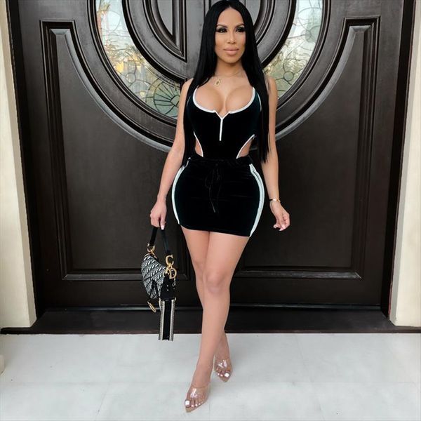 velvet fitness sporting two womens pants pieces set outfit strapless sleeveless bodysuit leggings drawstring skirts tracksuits summer, White
velvet fitness sporting two womens pants pieces set outfit strapless sleeveless bodysuit leggings drawstring skirts tracksuits summer, White