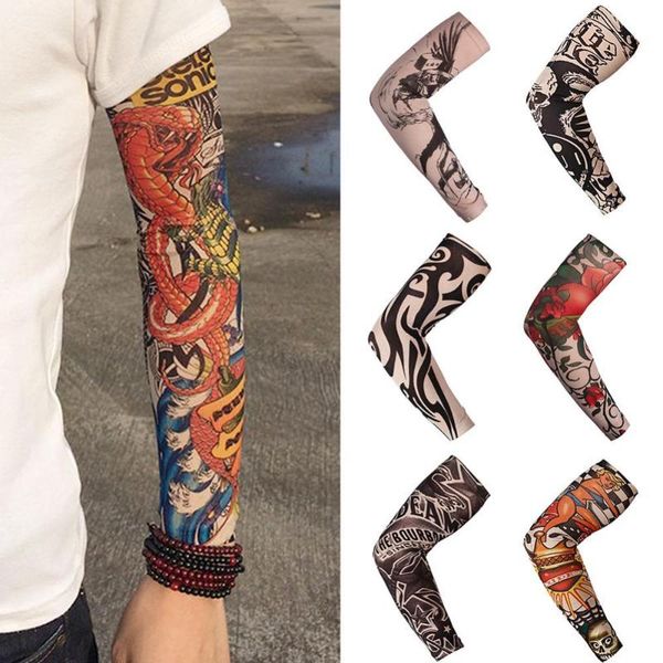 elbow & knee pads 1pc outdoor anti-sunlight sport tattoo arm sleeves cycling hiking protect cover, Black;gray
elbow & knee pads 1pc outdoor anti-sunlight sport tattoo arm sleeves cycling hiking protect cover, Black;gray