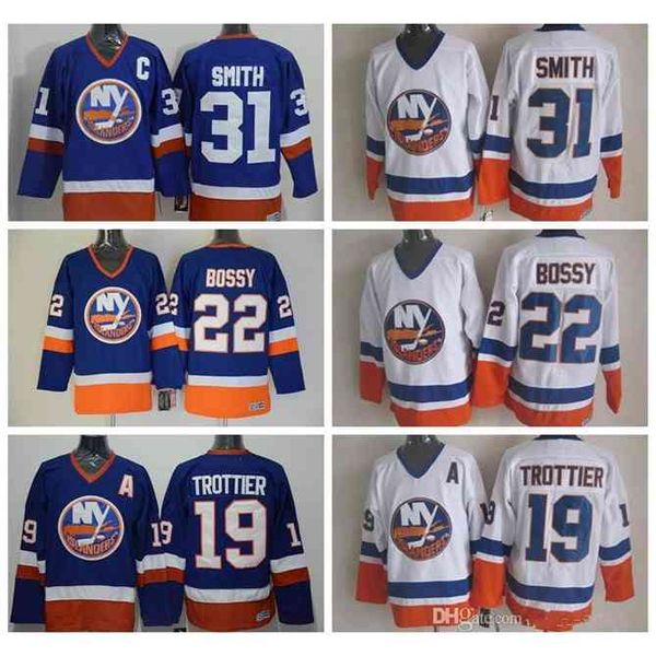 96 islanders jersey new york men 31 billy smith vintage ice hockey jerseys 22 mike bossy 19 rocky trottier team color blue white, Black
96 islanders jersey new york men 31 billy smith vintage ice hockey jerseys 22 mike bossy 19 rocky trottier team color blue white, Black