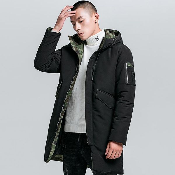 men's down & parkas custom logo clothing outdoor hooded jacket, warmth, camouflage lining, casual, loose, comfortable, zipper coats, Black
men's down & parkas custom logo clothing outdoor hooded jacket, warmth, camouflage lining, casual, loose, comfortable, zipper coats, Black