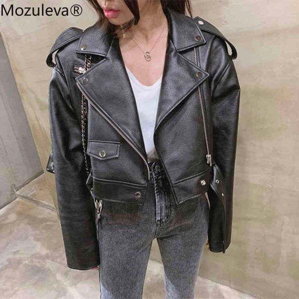 wet autumn retro high street turn-down female neck plutonium short black fake women's leather jacket loose
wet autumn retro high street turn-down female neck plutonium short black fake women's leather jacket loose