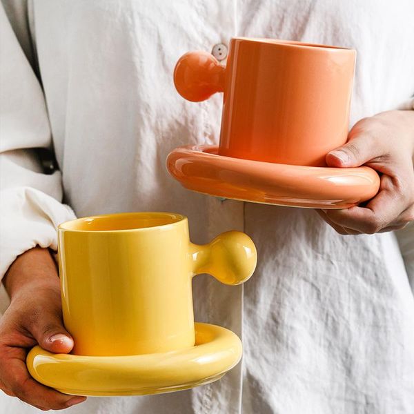 mugs macaron creative single ball handle handmade mug with ceramic coffee tea cup saucer nordic kitchen home unique gifts
mugs macaron creative single ball handle handmade mug with ceramic coffee tea cup saucer nordic kitchen home unique gifts