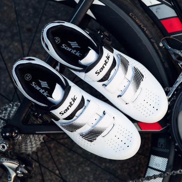 cycling footwear santic men's bicycle shoes outdoor sports breathable anti-skid palladium buckle magic light asian size ws20012, Black
cycling footwear santic men's bicycle shoes outdoor sports breathable anti-skid palladium buckle magic light asian size ws20012, Black