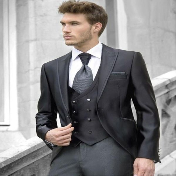 latest coat pant designs black satin formal men suit lighting skinny prom custom tuxedo 3 piece terno masculino (jacket+pant men's suit, White;black
latest coat pant designs black satin formal men suit lighting skinny prom custom tuxedo 3 piece terno masculino (jacket+pant men's suit, White;black