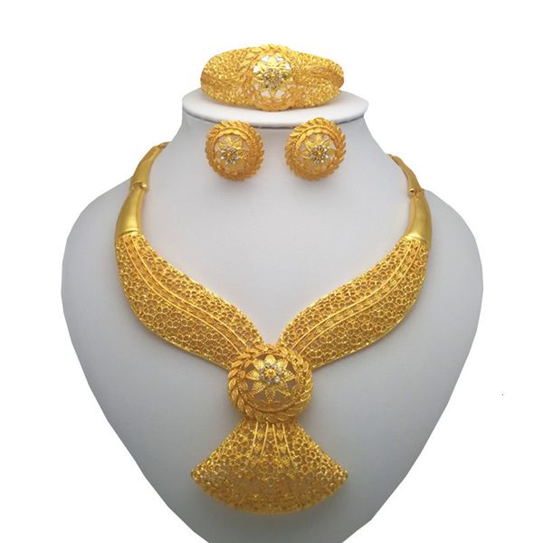 jewelry sets kingdom ma fashion dubai gold color set african beads bridal gift nigerian wedding brand, Black
jewelry sets kingdom ma fashion dubai gold color set african beads bridal gift nigerian wedding brand, Black