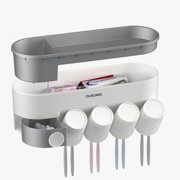 bathroom storage & organization 1 set of organizer useful durable simple toothpaste device hanging rack toothbrush cup for home
bathroom storage & organization 1 set of organizer useful durable simple toothpaste device hanging rack toothbrush cup for home