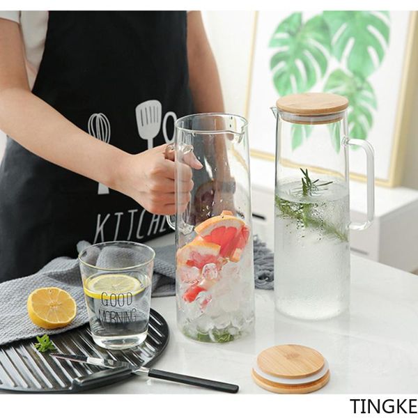 wine glasses 1.2 liter 1.5 clear glass carafe large capacity jug heat-resistant coffee pot with handle teapot kawaii water bottle
wine glasses 1.2 liter 1.5 clear glass carafe large capacity jug heat-resistant coffee pot with handle teapot kawaii water bottle