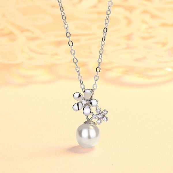 chains s925 silver necklace female sterling ins niche temperament flower pearl clavicle chain jewelry birthday gift
chains s925 silver necklace female sterling ins niche temperament flower pearl clavicle chain jewelry birthday gift