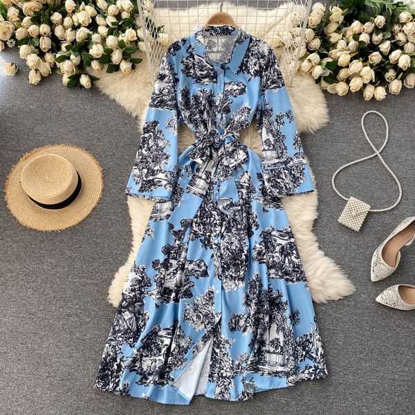singreiny women retro print long dress turndown-collar single breasted sashes blue dresses spring bohemian vacation a-line dress 210419, Black;gray
singreiny women retro print long dress turndown-collar single breasted sashes blue dresses spring bohemian vacation a-line dress 210419, Black;gray