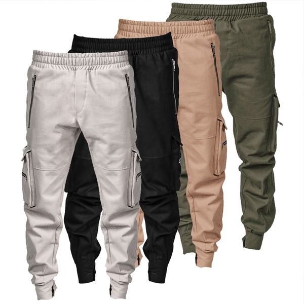 men's pants spring autumn high street fashion cargo hip hop harem multi pockets jogger sweatpants male 210715, Black
men's pants spring autumn high street fashion cargo hip hop harem multi pockets jogger sweatpants male 210715, Black