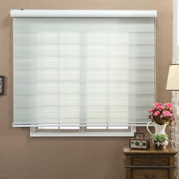 blinds 2021 roller zebra custom cut to size double layer translucent shades window curtains in pure white french fabric
blinds 2021 roller zebra custom cut to size double layer translucent shades window curtains in pure white french fabric