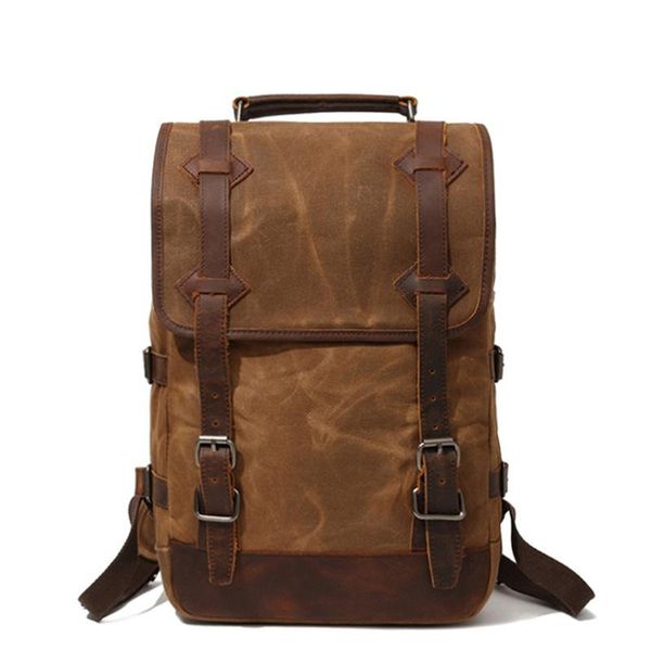 backpack m269 luxury vintage canvas backpacks for men oil wax leather travel large waterproof daypacks retro bagpack
backpack m269 luxury vintage canvas backpacks for men oil wax leather travel large waterproof daypacks retro bagpack