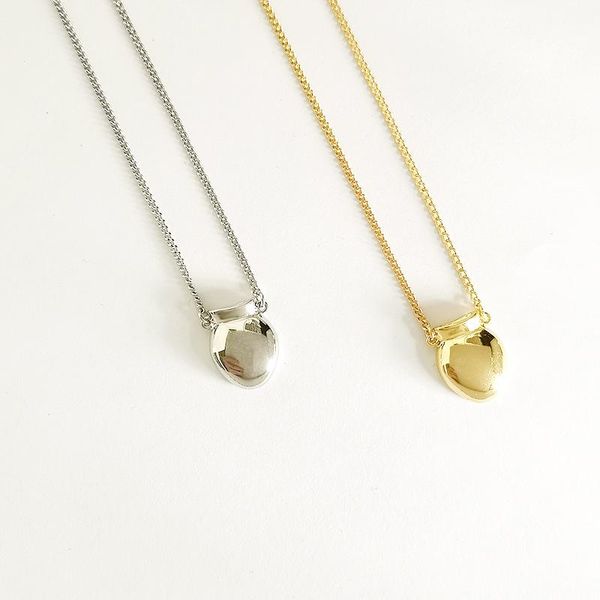 pendant necklaces small jar necklace female european and american simple fashion design temperament trend 2021, Silver
pendant necklaces small jar necklace female european and american simple fashion design temperament trend 2021, Silver