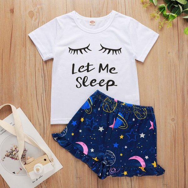 clothing sets summer children baby girls casual letter print pattern t-shirt +print shorts outfits clothes set, White
clothing sets summer children baby girls casual letter print pattern t-shirt +print shorts outfits clothes set, White