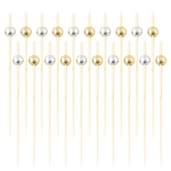 forks 200 pcs 12cm cocktail picks creative round beads appetizer fruit toothpicks party supplies (100pcs golden + 100pc
forks 200 pcs 12cm cocktail picks creative round beads appetizer fruit toothpicks party supplies (100pcs golden + 100pc
