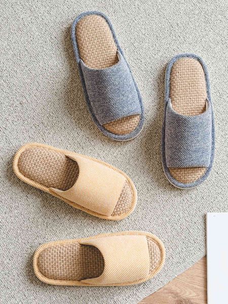 youdiao linen slippers for men floor indoor summer shoes cotton mute home slipper women non-slip japanese stylish slides solid y0427, Black
youdiao linen slippers for men floor indoor summer shoes cotton mute home slipper women non-slip japanese stylish slides solid y0427, Black