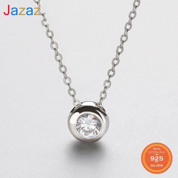 chains jazaz fashion 925 sterling silver crystal pendant necklace for women round boho summer jewelry wedding birthday party gift
chains jazaz fashion 925 sterling silver crystal pendant necklace for women round boho summer jewelry wedding birthday party gift