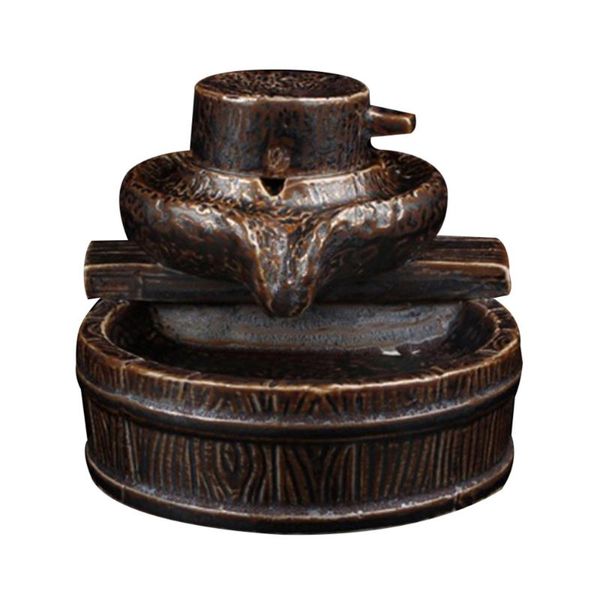 1pc backflow incense burner aroma furnace craft ceramic holder household decoration for table (rusty color) fragrance lamps
1pc backflow incense burner aroma furnace craft ceramic holder household decoration for table (rusty color) fragrance lamps