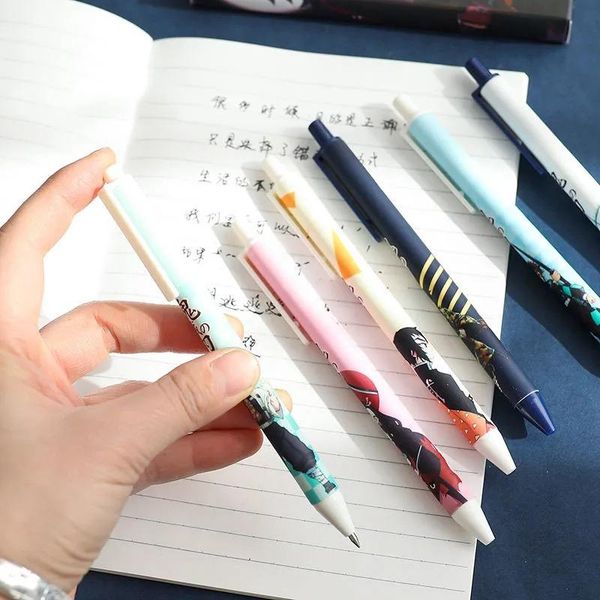 gel pens cartoon anime stationery school supply jujutsu kaisen demon slayer black quick drying large capacity pen
gel pens cartoon anime stationery school supply jujutsu kaisen demon slayer black quick drying large capacity pen