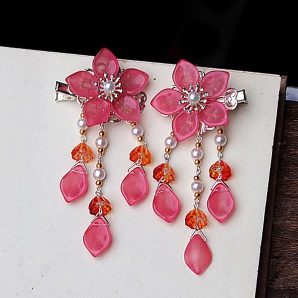 hair clips & barrettes watermelon red flower girl hairpin hanfutraditional headdress handmade clip, Golden;silver
hair clips & barrettes watermelon red flower girl hairpin hanfutraditional headdress handmade clip, Golden;silver