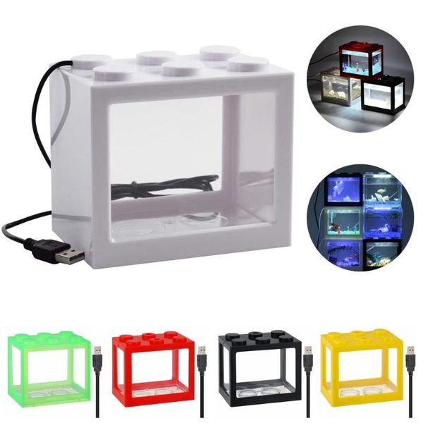 aquariums home office building block breeding box fighting cylinder aquarium usb fish tank led lamp micro-landscape
aquariums home office building block breeding box fighting cylinder aquarium usb fish tank led lamp micro-landscape