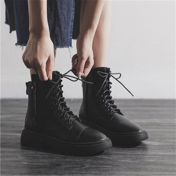 boots autumn winter british wind black thick with short female motorcycle women lace up warm shoes cool big 34-43 0ek8
boots autumn winter british wind black thick with short female motorcycle women lace up warm shoes cool big 34-43 0ek8